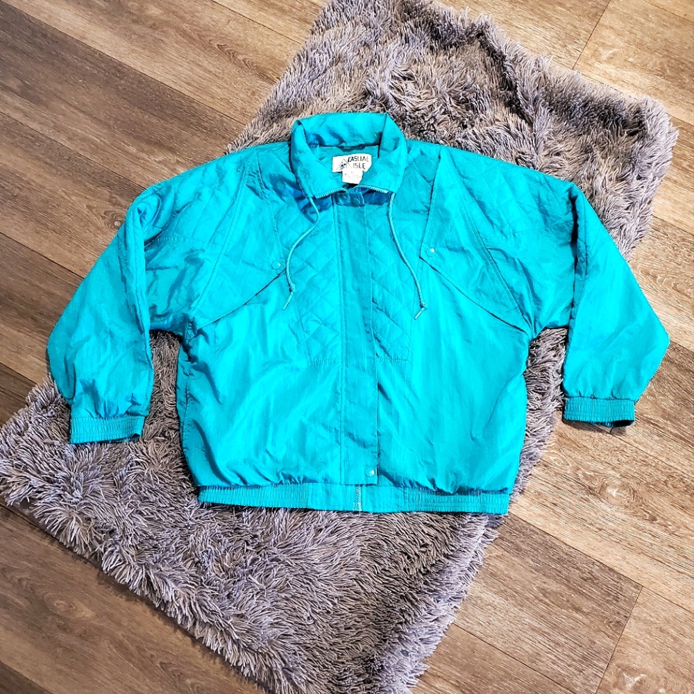 VINTAGE Casual Isle Windbreaker Jacket